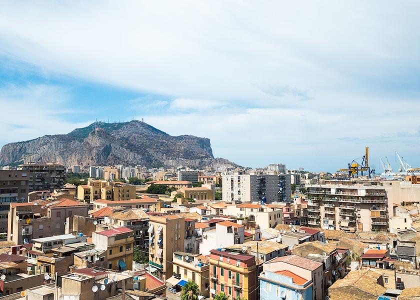 Sicily Palermo View from Property