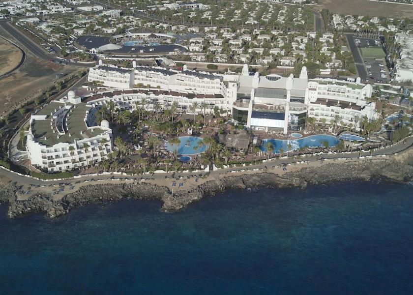 Canary Islands Yaiza Aerial view