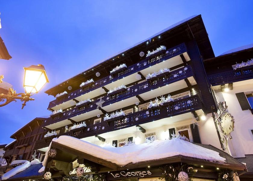 Auvergne-Rhone-Alpes Megeve Facade