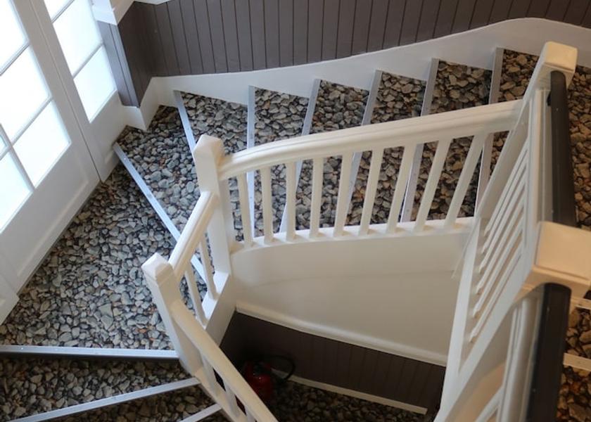 Normandy Le Mont-Saint-Michel Staircase
