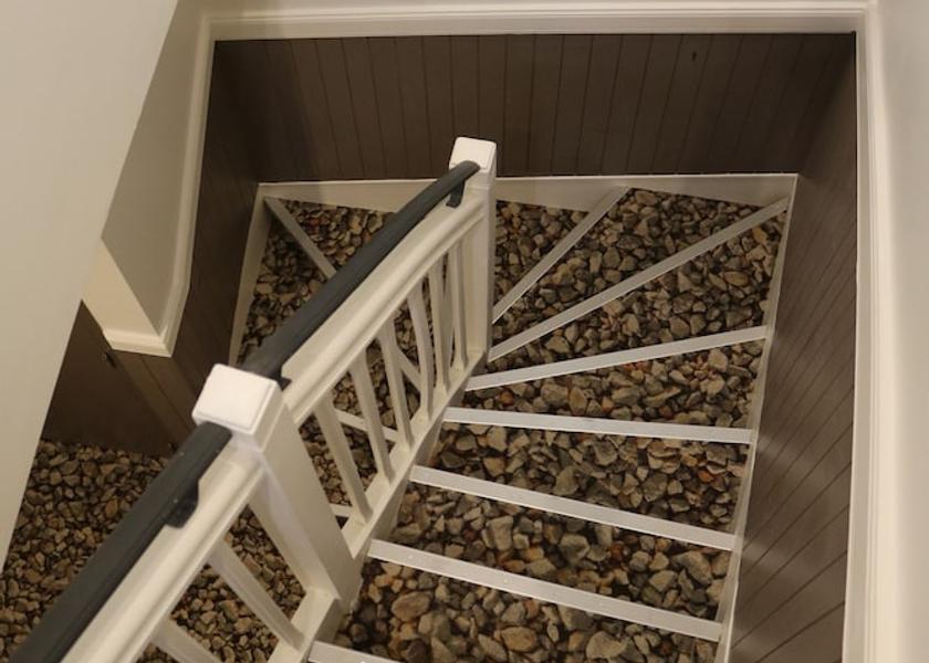 Normandy Le Mont-Saint-Michel Staircase