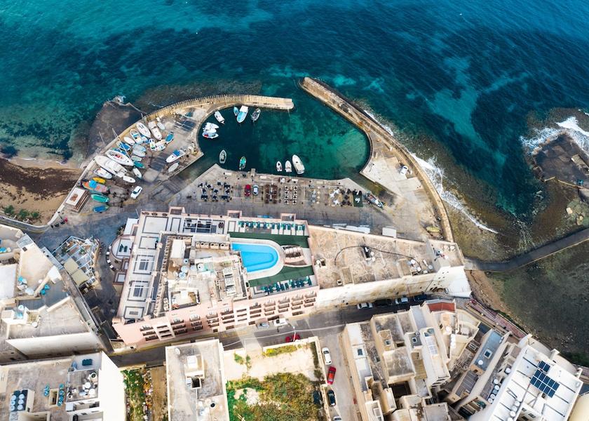 Gozo Region Zebbug Aerial view