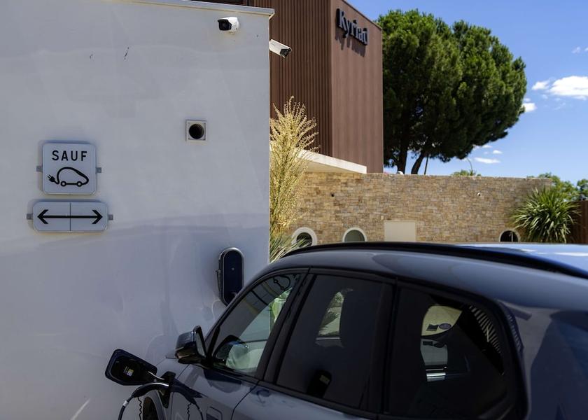 Occitanie Lunel Electric vehicle charging station