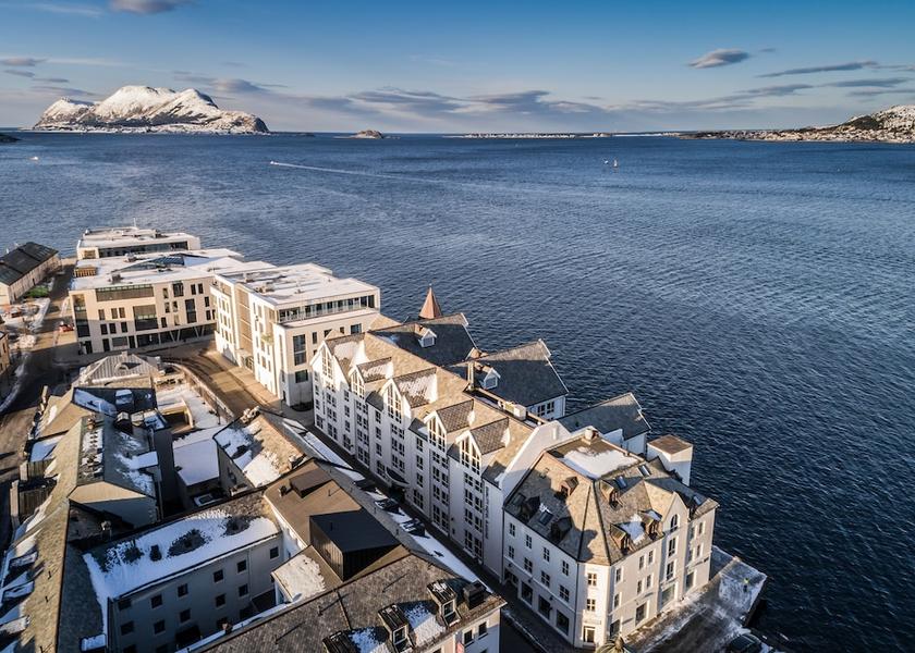 More og Romsdal (county) Alesund Aerial view