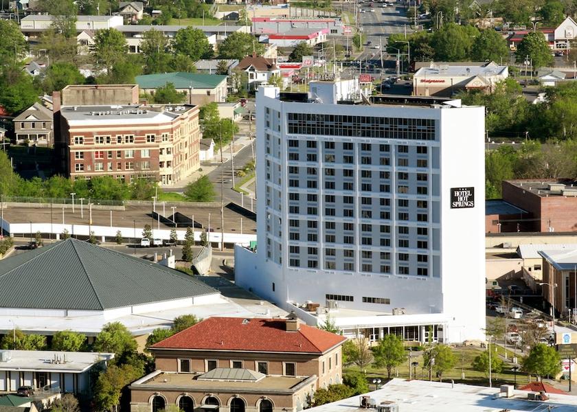 Arkansas Hot Springs Aerial View
