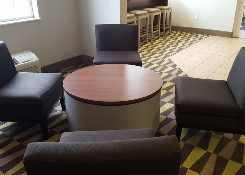 Nebraska Bellevue Lobby sitting area