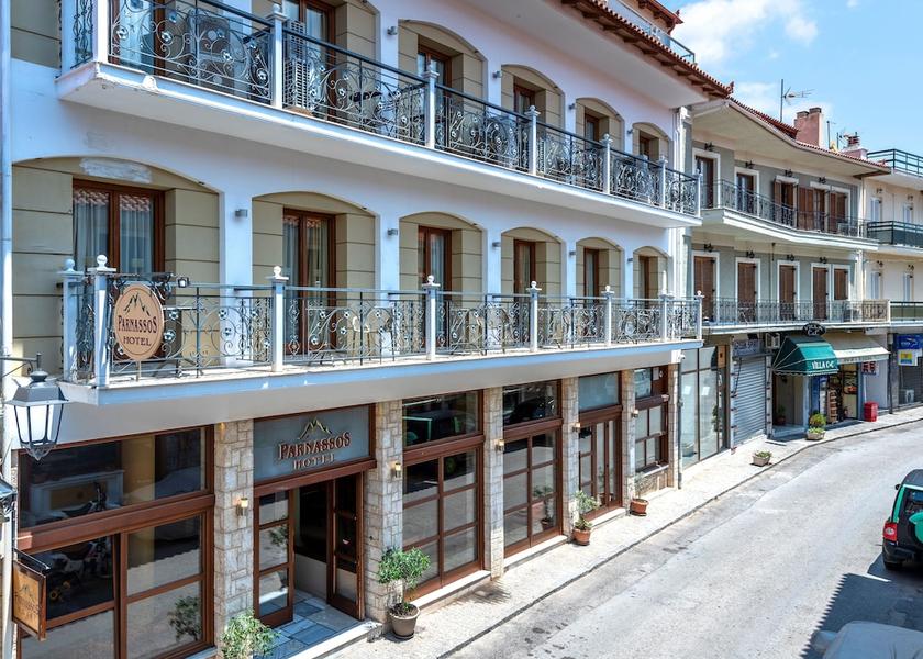Central Greece Delphi Front of property