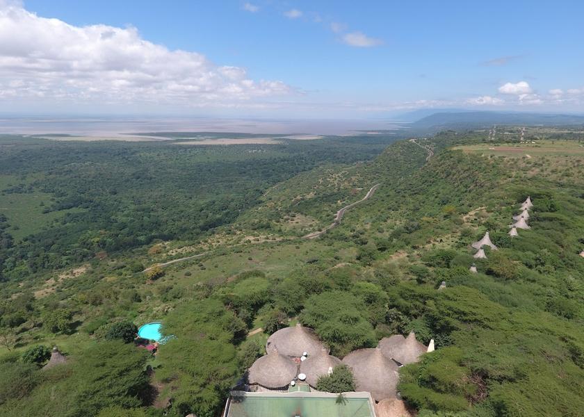 Lake Manyara National Park Aerial View