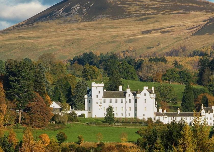 Scotland Pitlochry View from Property