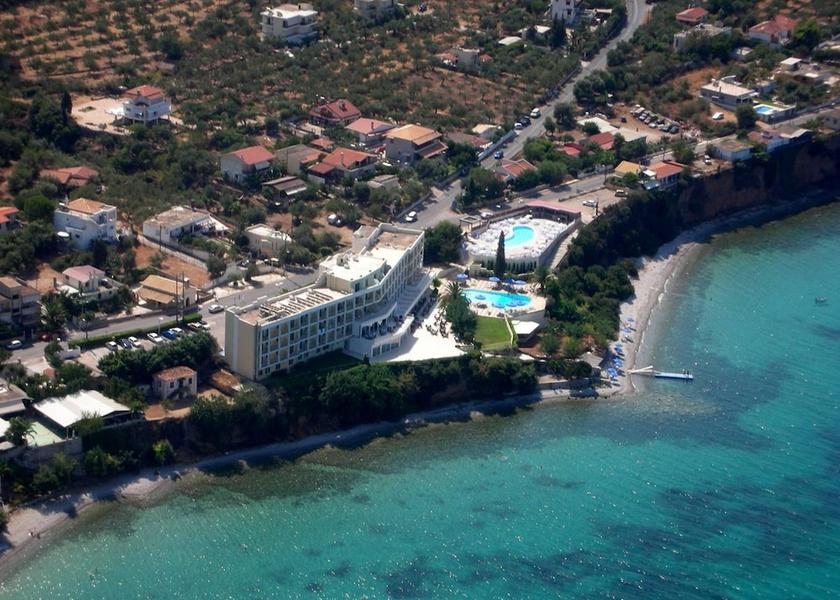 Peloponnese Region Kalamata Aerial View