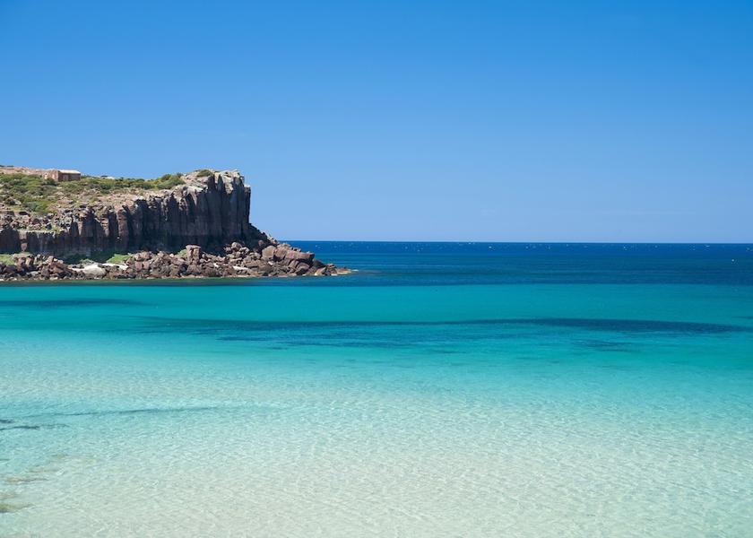 Sardinia Carloforte Beach