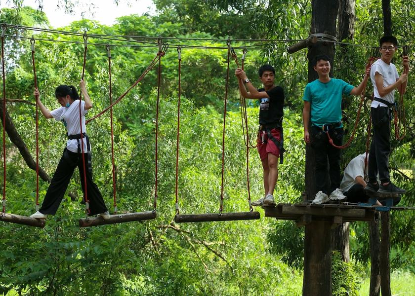 Guangdong Shenzhen Ropes course (team building)
