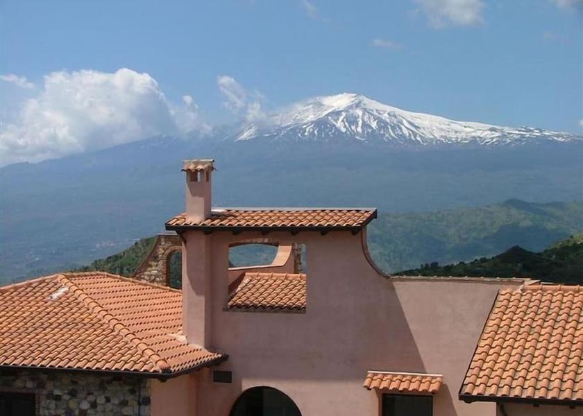 Sicily Castelmola Mountain View