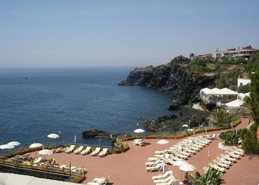 Sicily Aci Castello View from Property