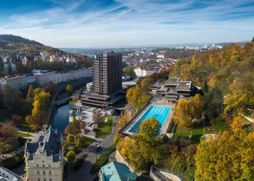 Karlovy Vary Region Karlovy Vary Aerial view