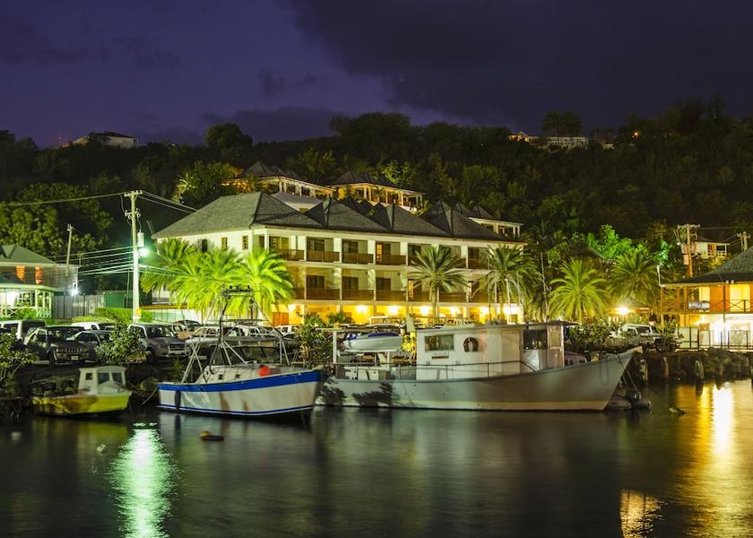 Saint Paul Falmouth Harbour Front of property - evening/night