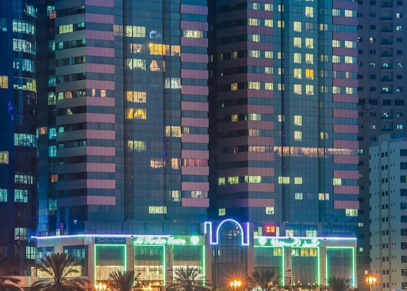  Sharjah Front of property - evening/night