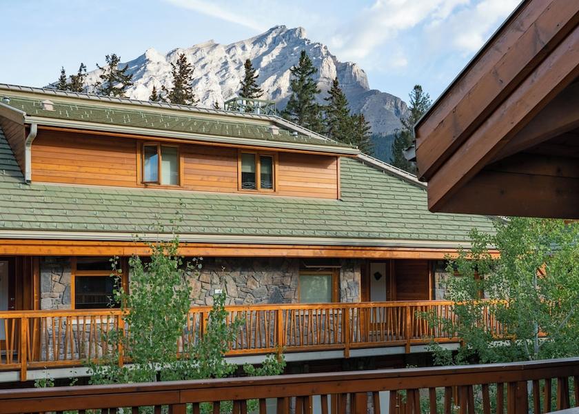 Alberta Banff Courtyard