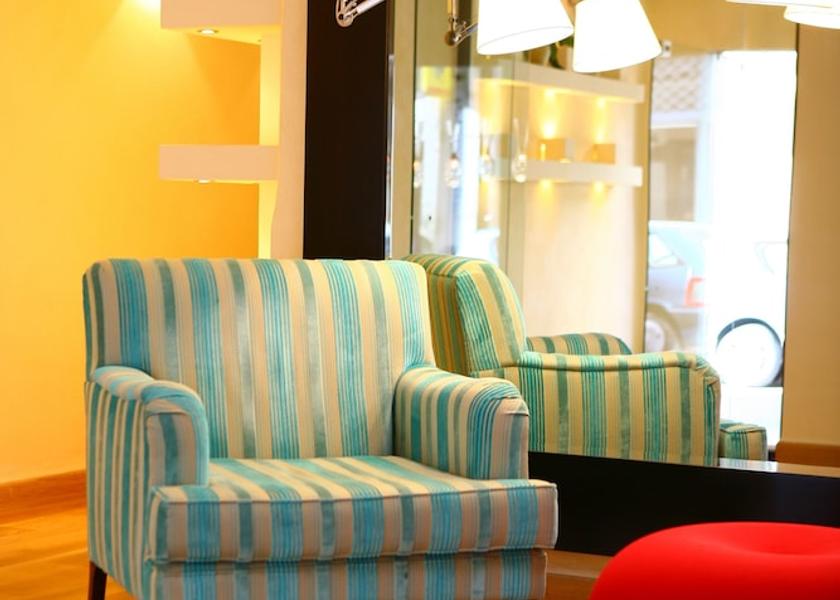 Attica Athens Lobby sitting area