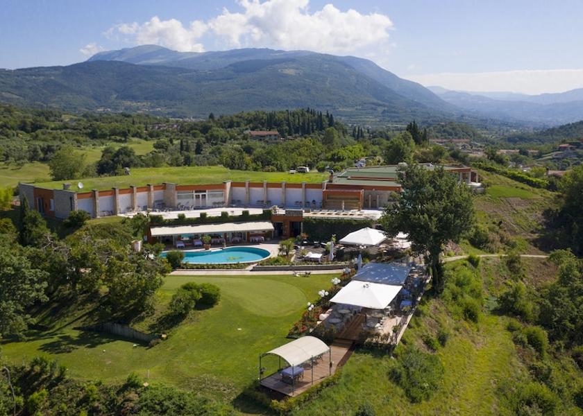 Veneto Costermano Aerial View
