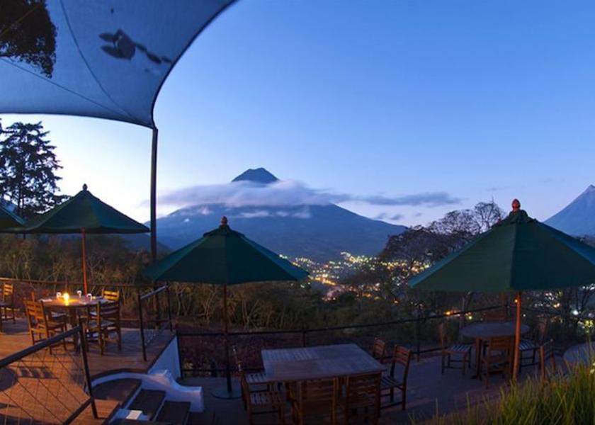 Sacatepéquez Antigua Guatemala Land view from property