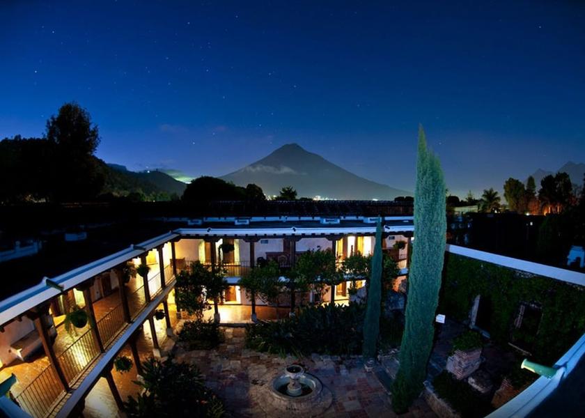 Sacatepéquez Antigua Guatemala Aerial view