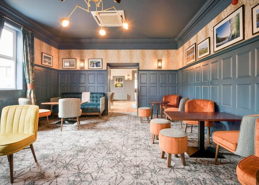 County Clare Lahinch Lobby sitting area