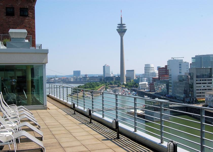 North Rhine-Westphalia Düsseldorf Sundeck