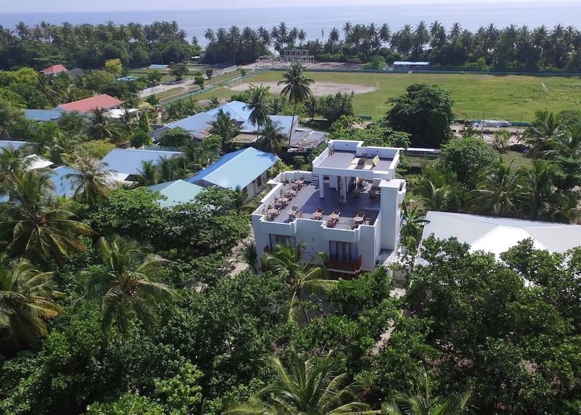 MV Maldives Aerial View