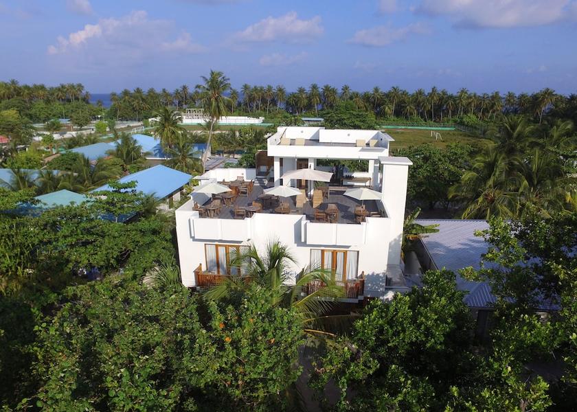 MV Maldives Aerial View