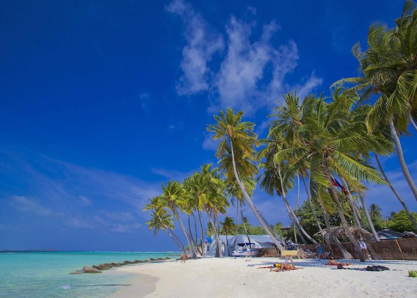 Kaafu Atoll Maafushi Beach