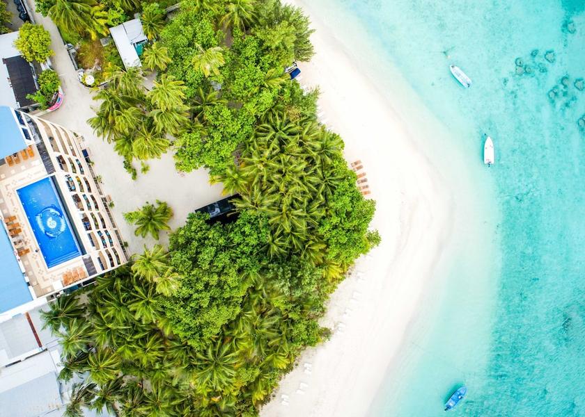 MV Maldives Aerial View