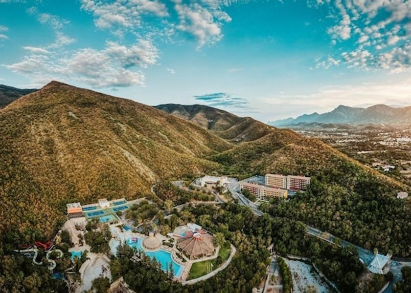 Nuevo Leon Santiago Aerial View
