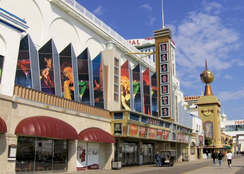 New Jersey Atlantic City Exterior Detail