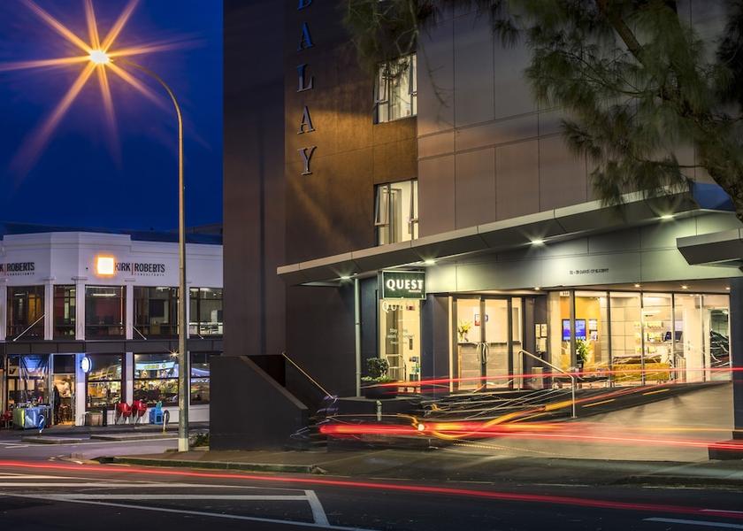 Auckland Region Auckland Front of property - evening/night