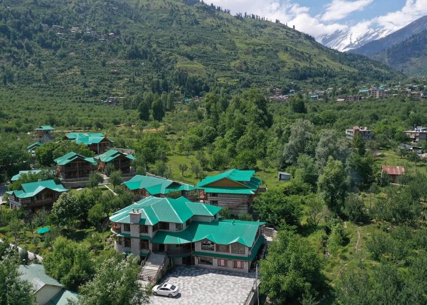 Himachal Pradesh Manali Hotel View