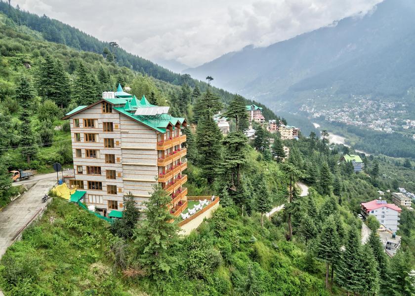 Himachal Pradesh Manali Hotel View