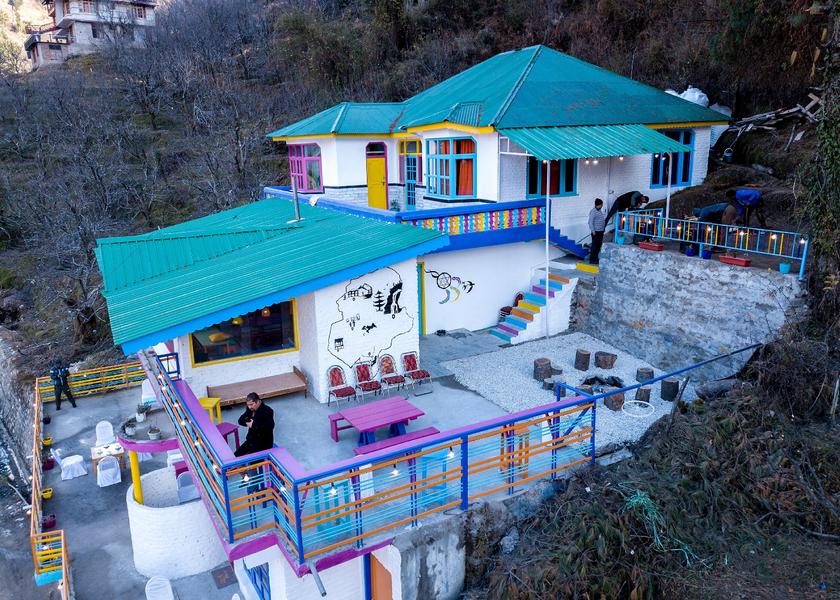Himachal Pradesh Manali Hotel Exterior