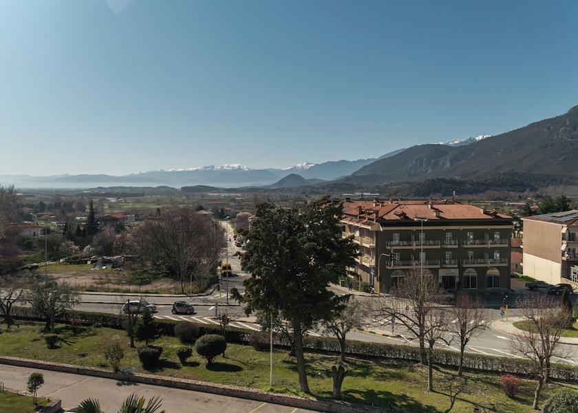 Thessaly Kalabaka Mountain view