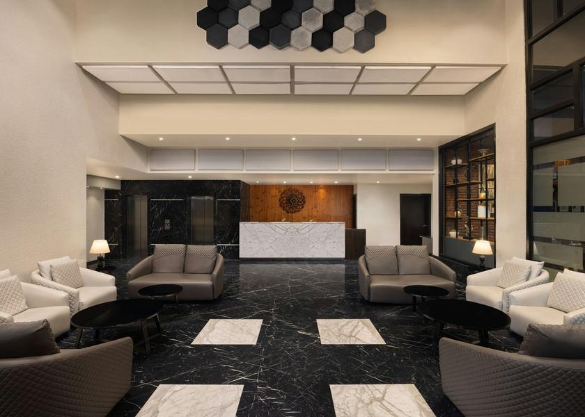 Madhya Pradesh Bhopal Lobby - Sofas - Reception Desk - Tables