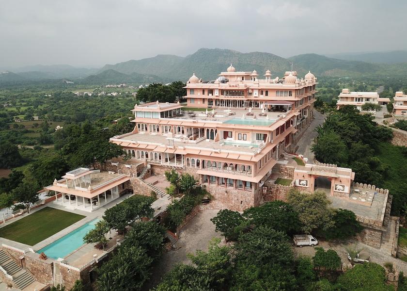 Rajasthan Udaipur Aerial view