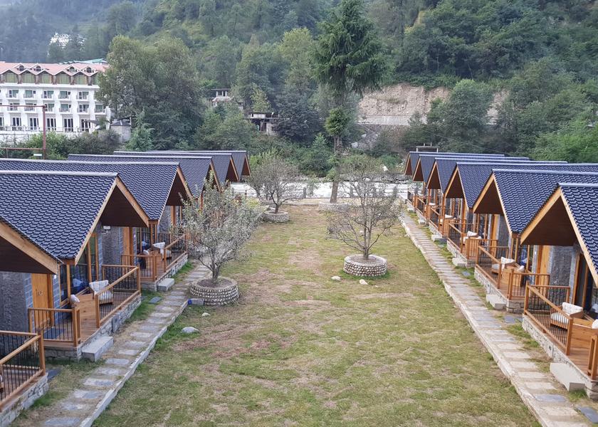 Himachal Pradesh Manali Hotel View