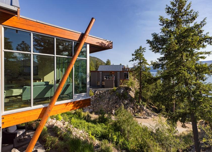 British Columbia Vernon Exterior Detail