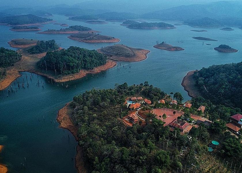 Kerala Wayanad Aerial view