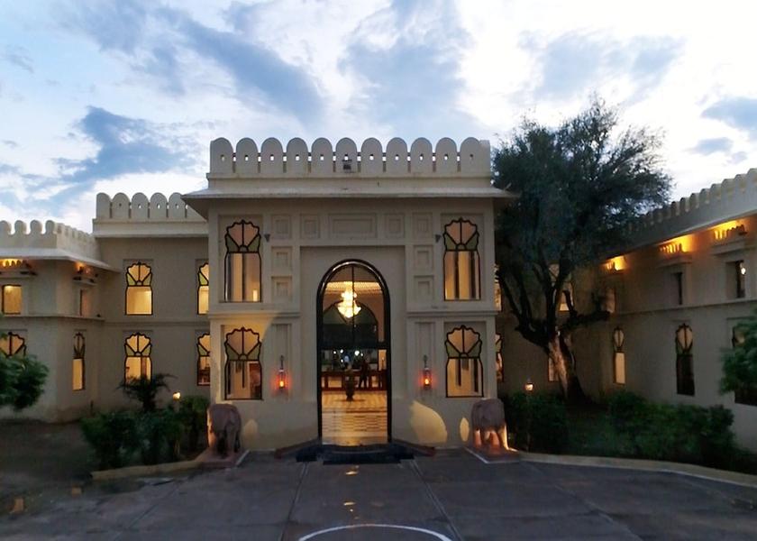 Rajasthan Mandawa Exterior Detail