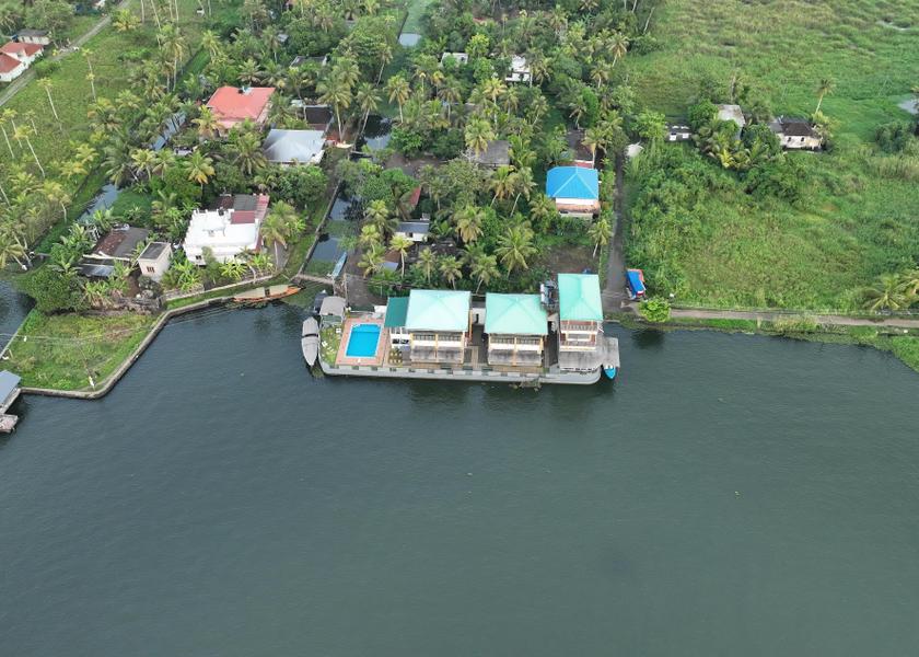 Kerala Alleppey Hotel View