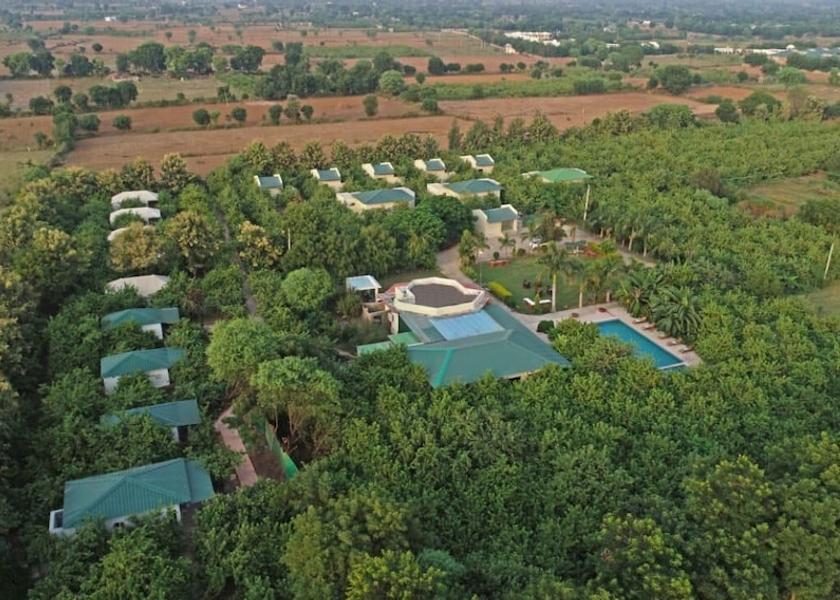 Rajasthan Sawai Madhopur Aerial view