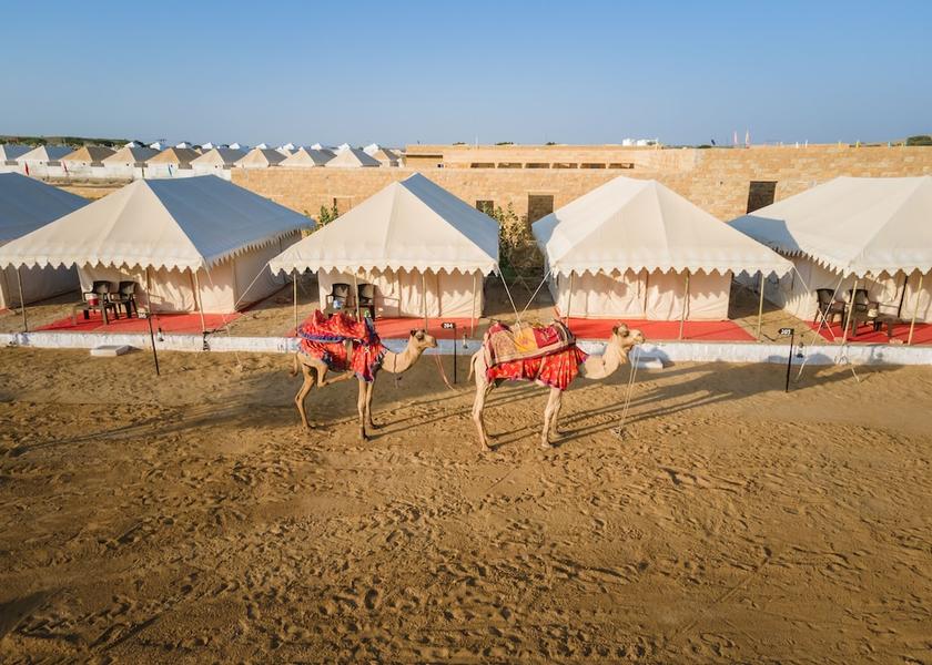 Rajasthan Jaisalmer Aerial View