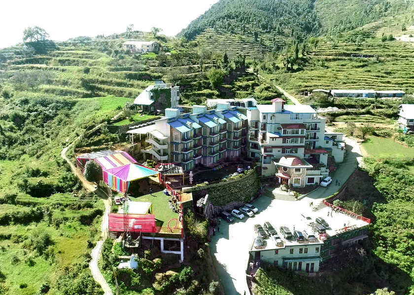 Uttarakhand Mukteshwar Hotel View