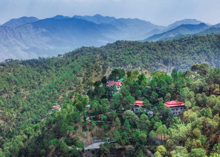 Himachal Pradesh Kasauli Hotel View